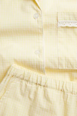 Pyjamas i bomullspoplin