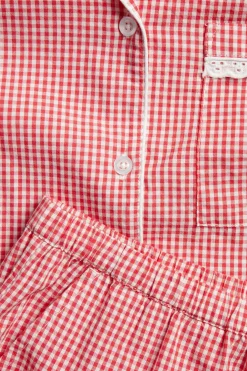 Pyjamas i bomullspoplin