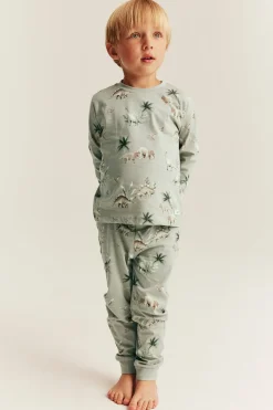 Pyjamas med dinosaurer