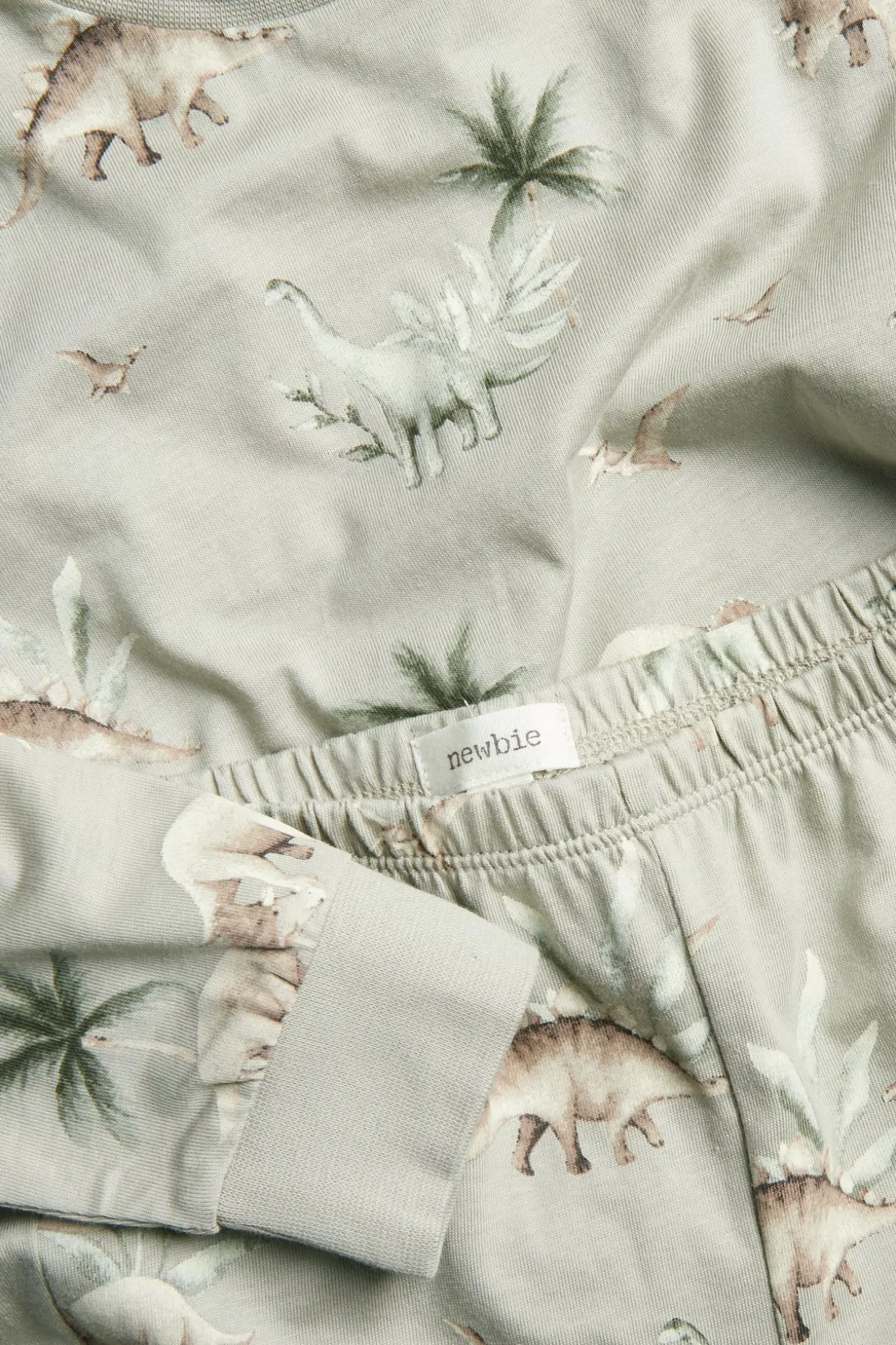 Pyjamas med dinosaurer