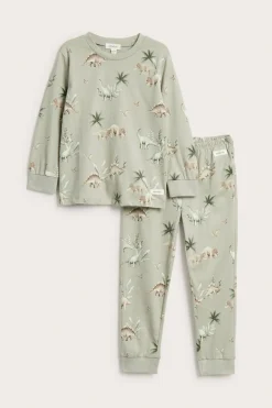 Pyjamas med dinosaurer