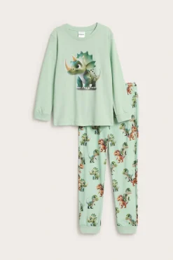 Pyjamas med dinosaurer