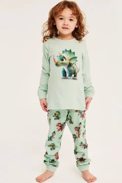 Pyjamas med dinosaurer