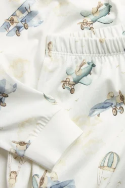 Pyjamas med luftballongtrykk