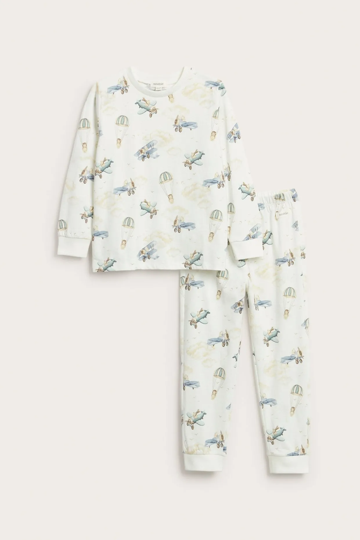 Pyjamas med luftballongtrykk