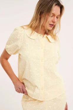 Pyjamassett i krepp