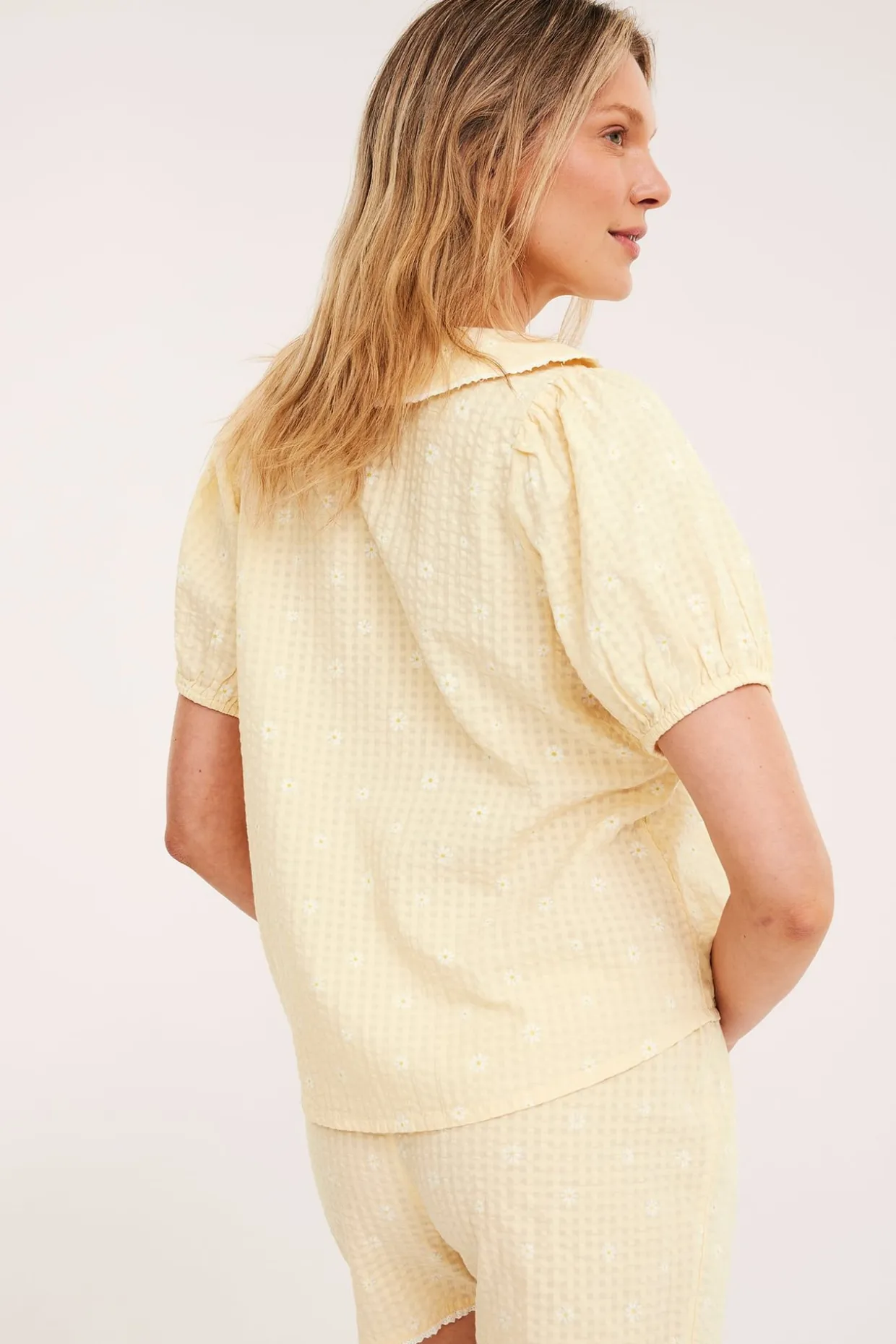 Pyjamassett i krepp