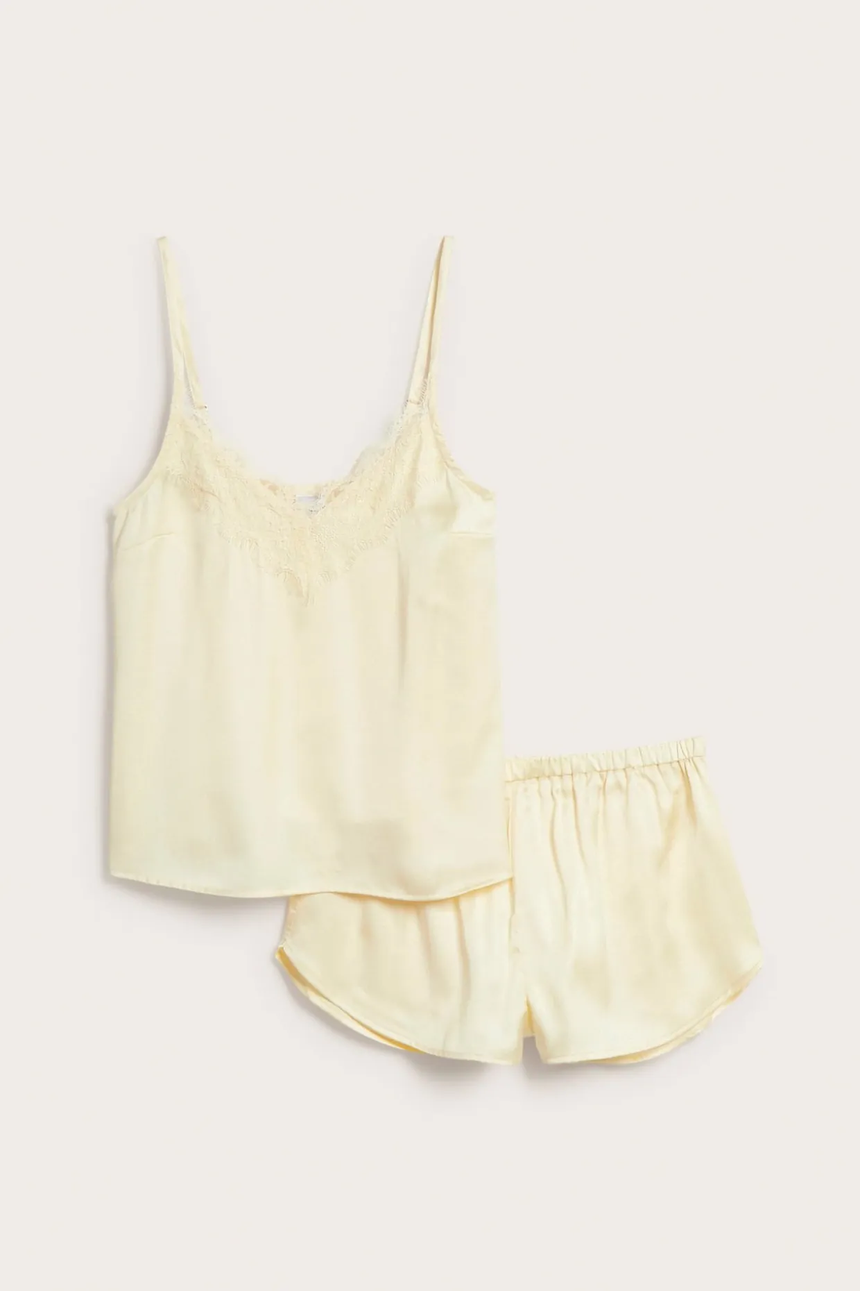 Pyjamassett i sateng