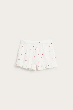 Pyjamasshorts i musselin