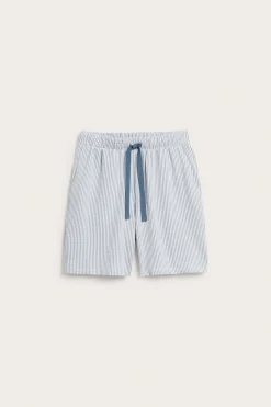 Pyjamasshorts i seersucker