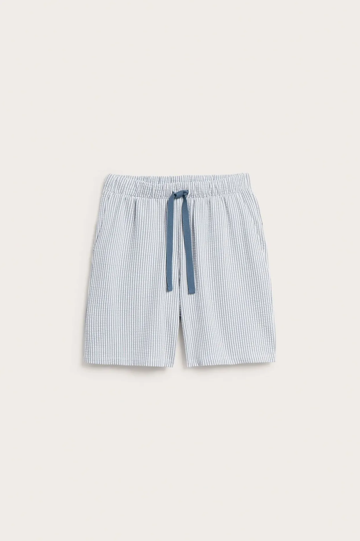 Pyjamasshorts i seersucker