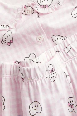 Pyjamasskjorte i bomull