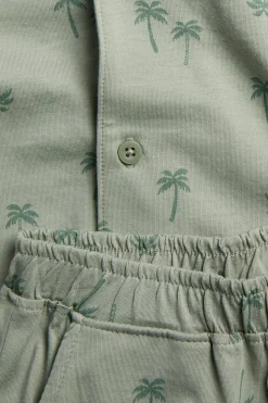 Pyjamasskjorte i bomull