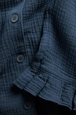 Pyjamasskjorte i musselin