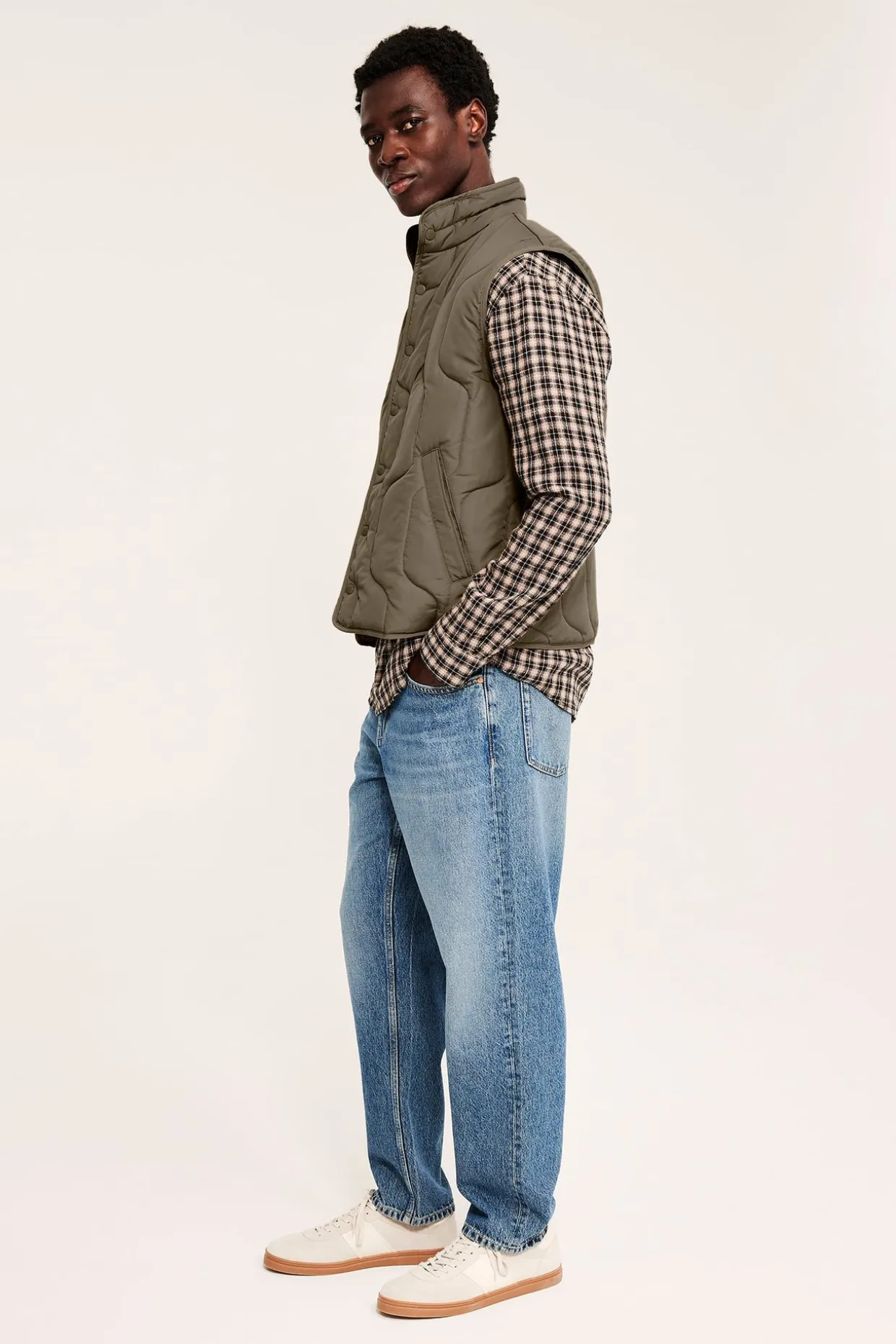 Quiltet vest
