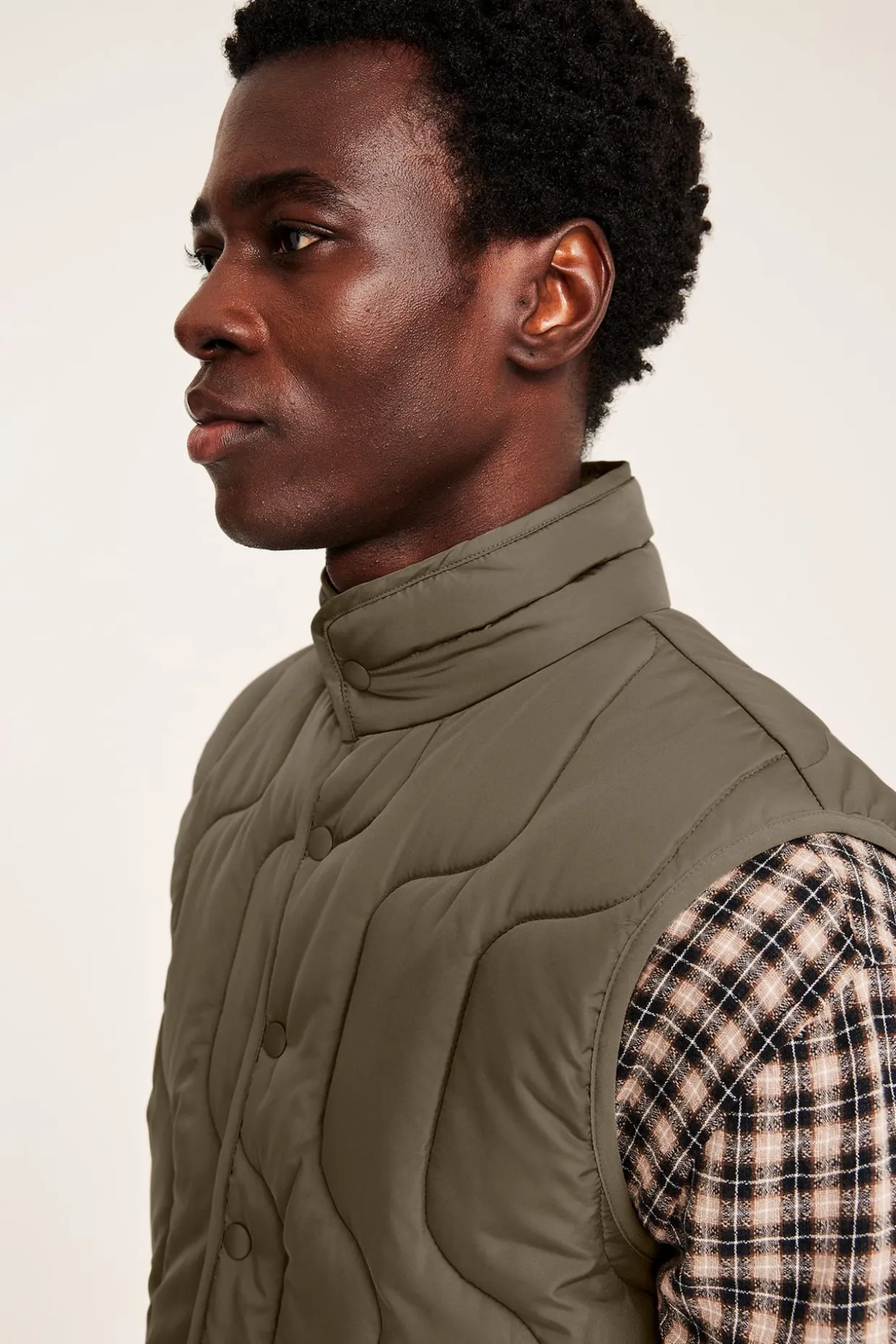Quiltet vest