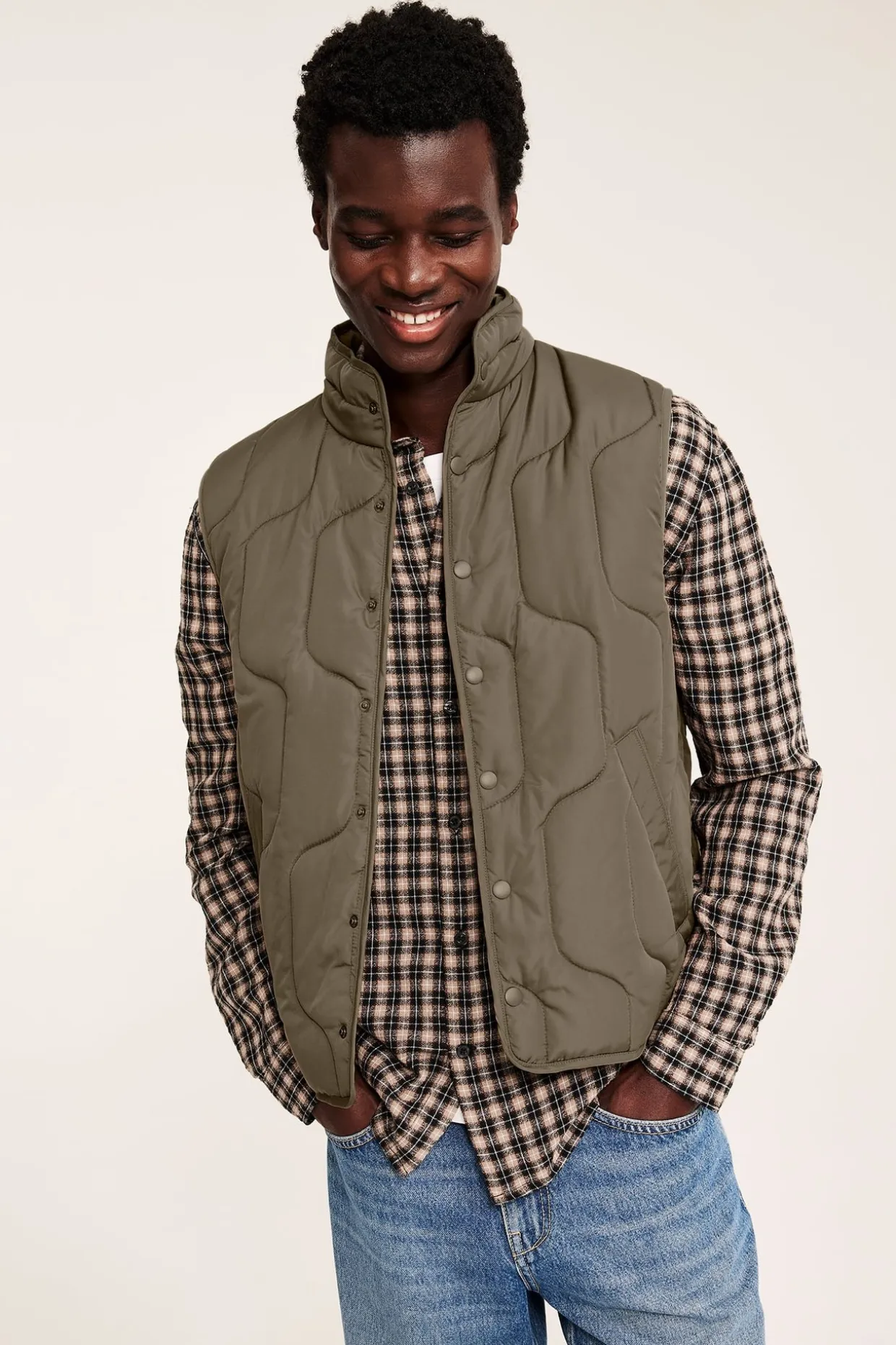 Quiltet vest