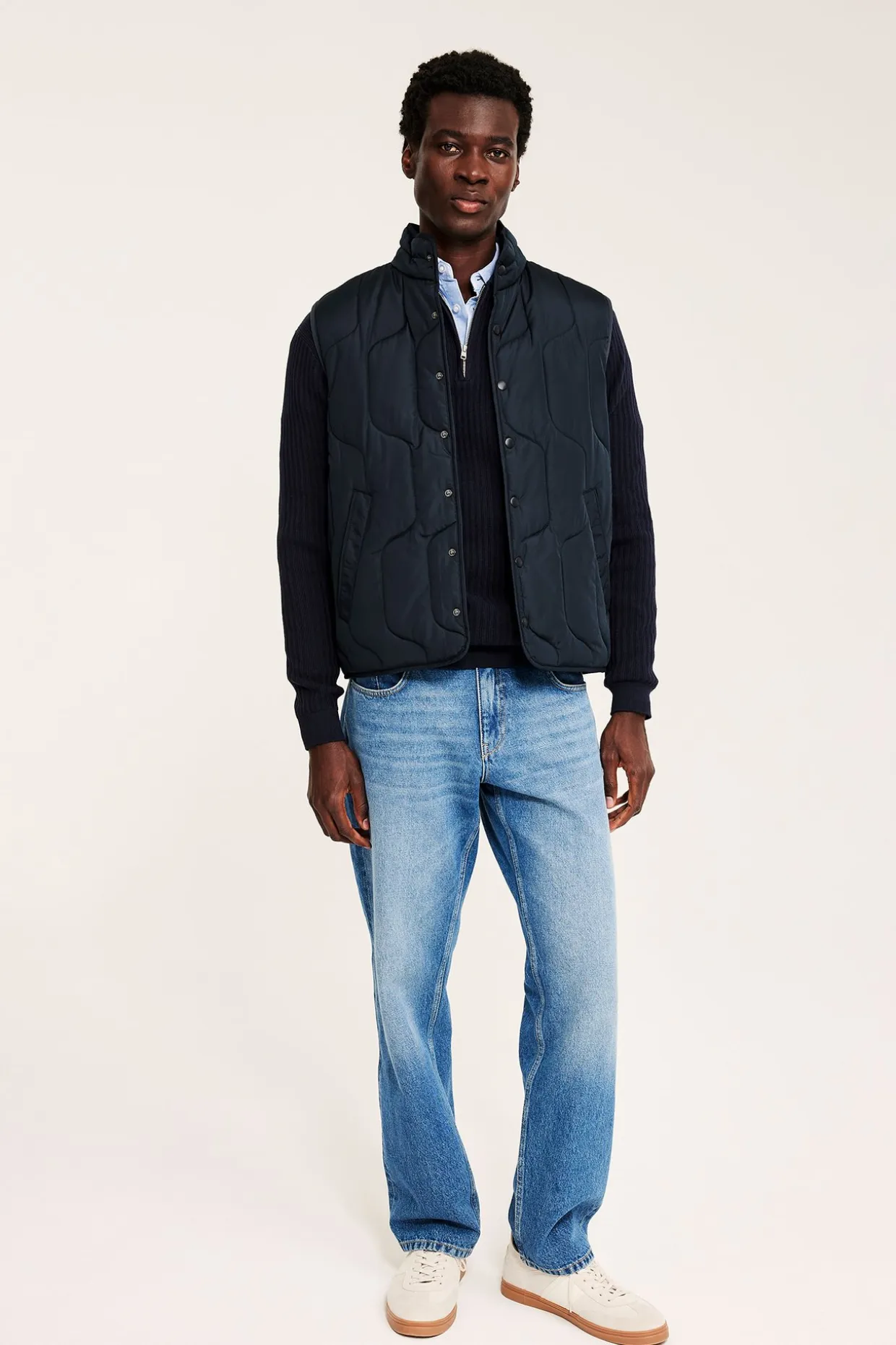 Quiltet vest