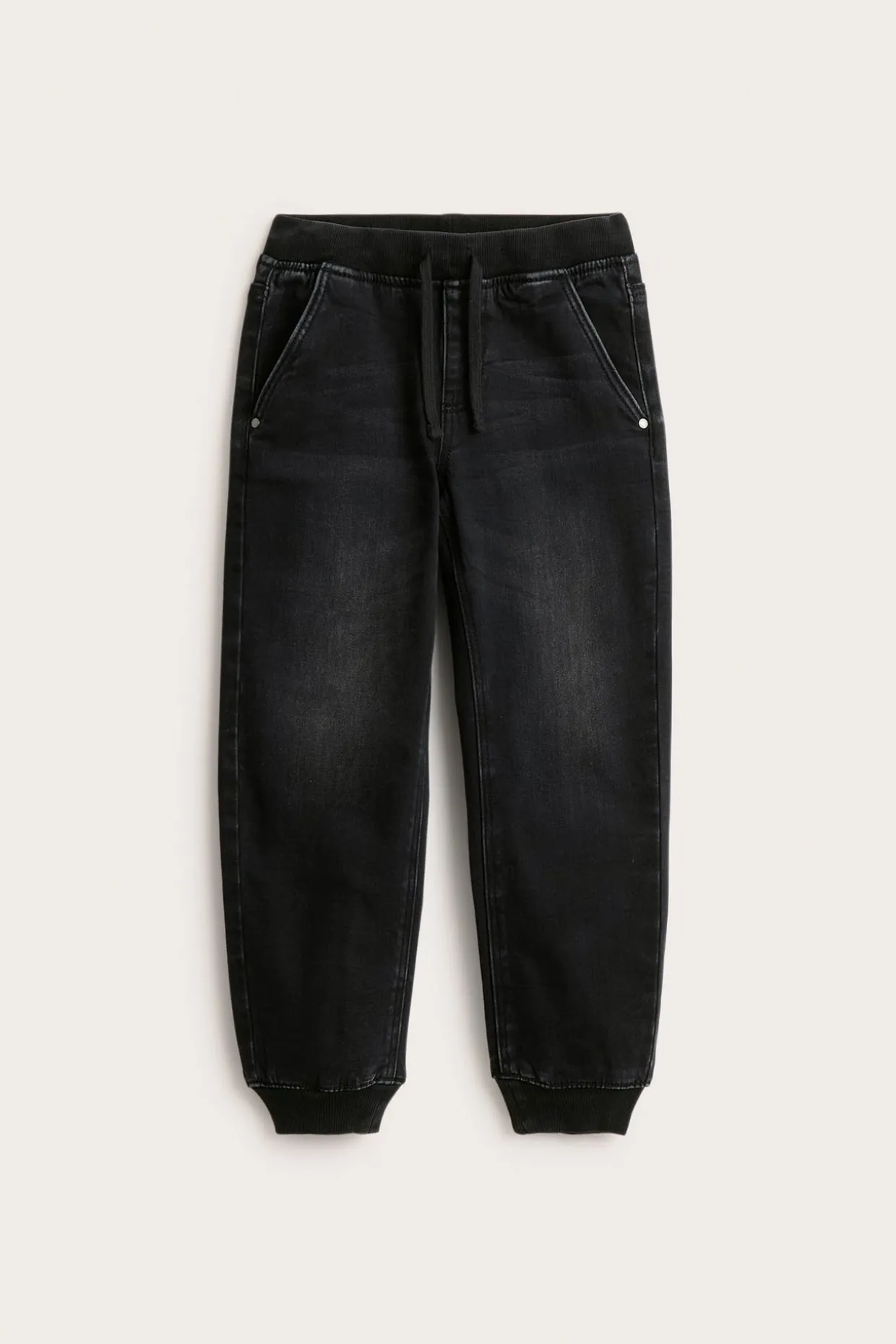 Relaxed jeans jogger denim