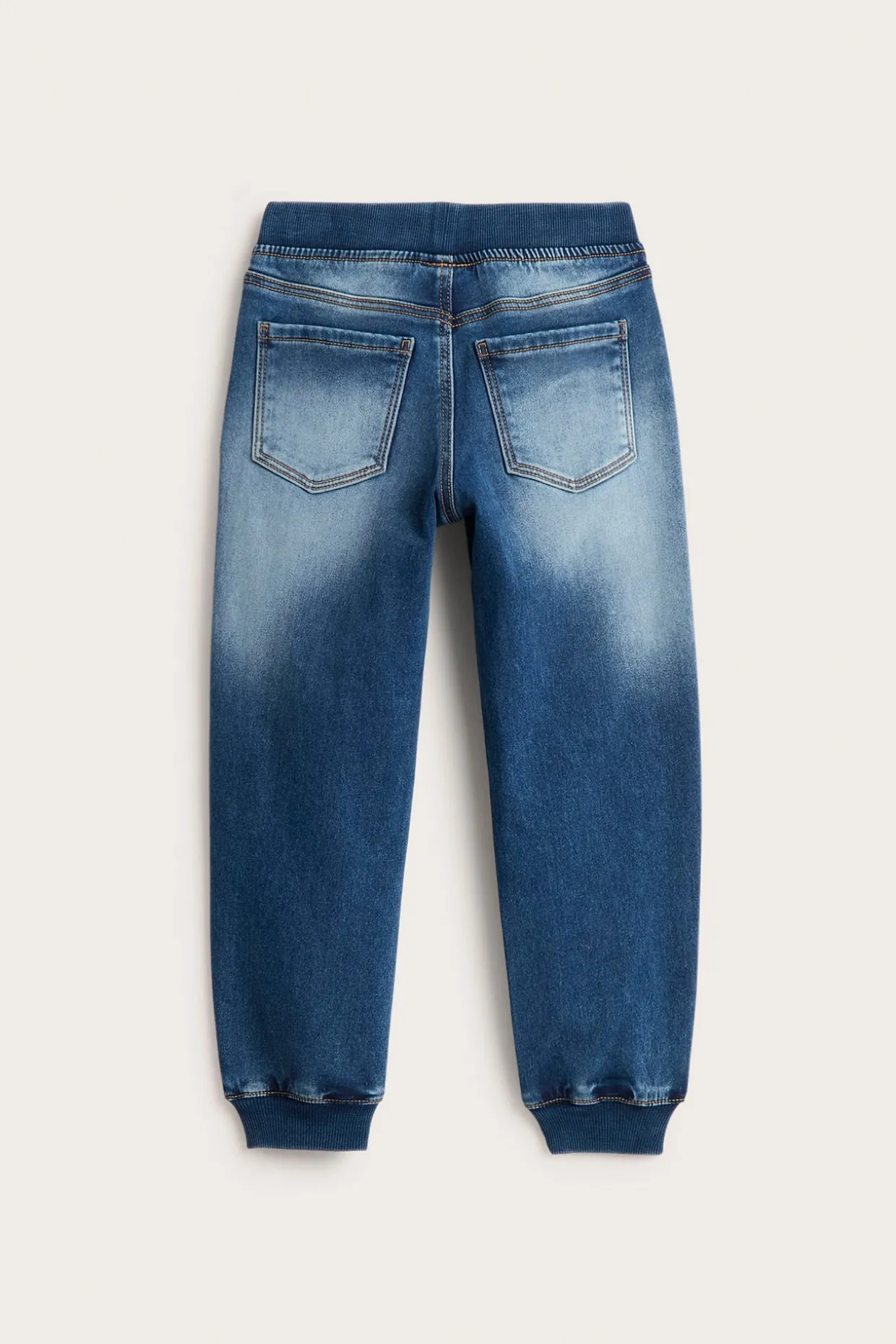 Relaxed jeans jogger denim