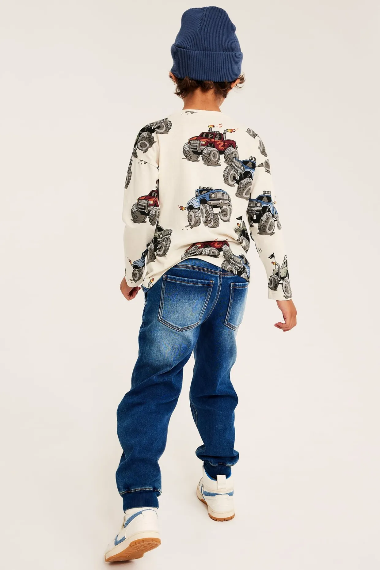 Relaxed jeans jogger denim