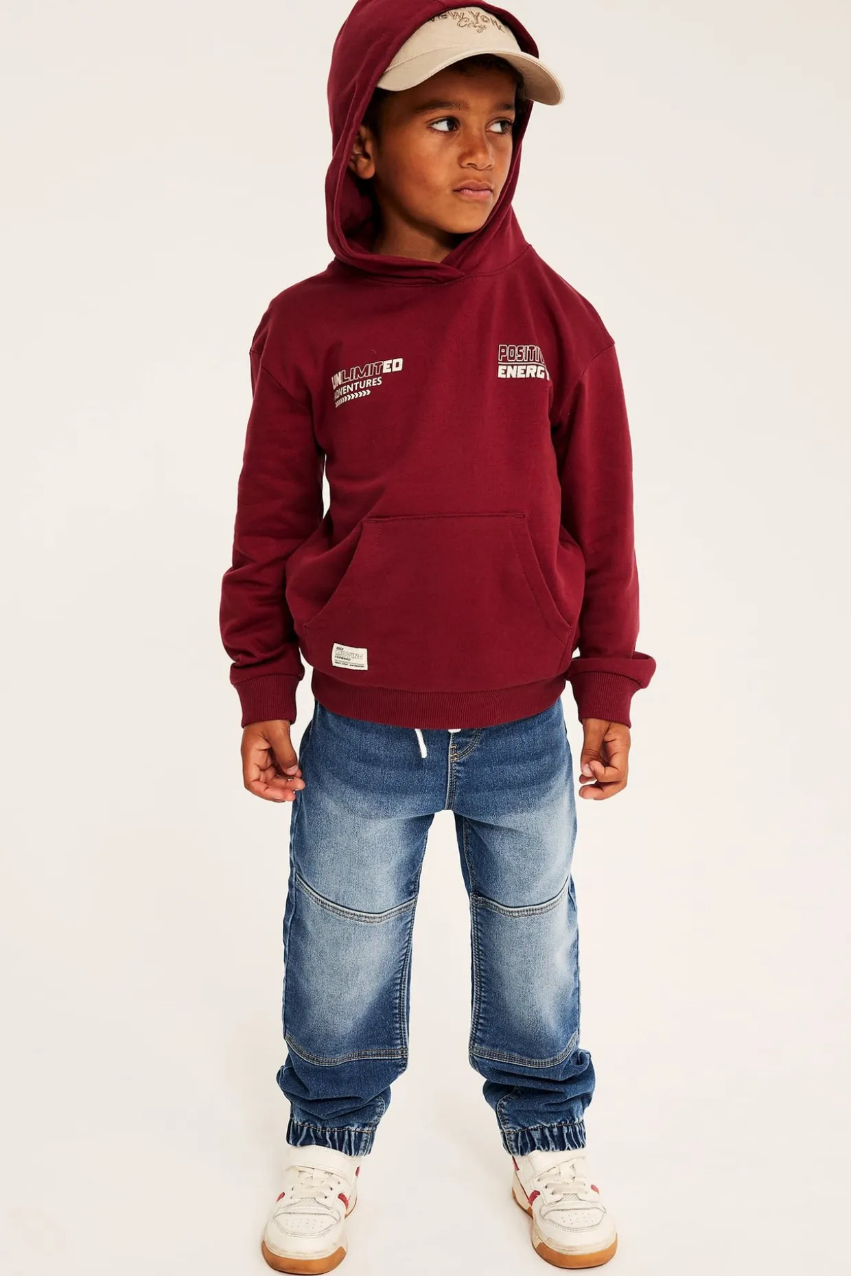 Relaxed jeans jogger denim