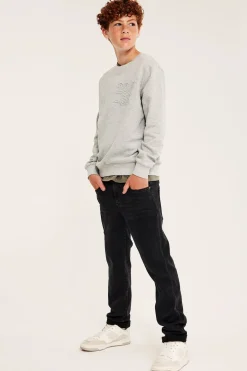 Relaxed jeans jogger denim