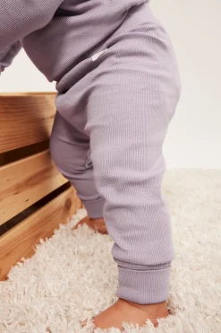 Ribbede leggings