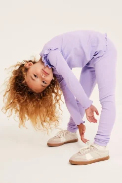 Ribbede leggings