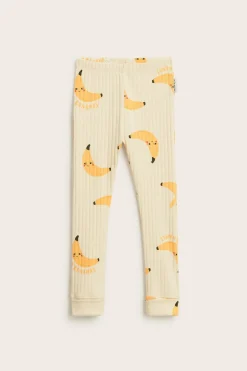 Ribbede leggings