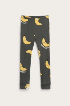 Ribbede leggings