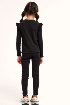Ribbede leggings
