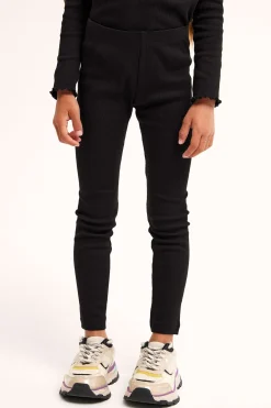Ribbede leggings