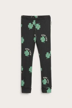 Ribbede leggings