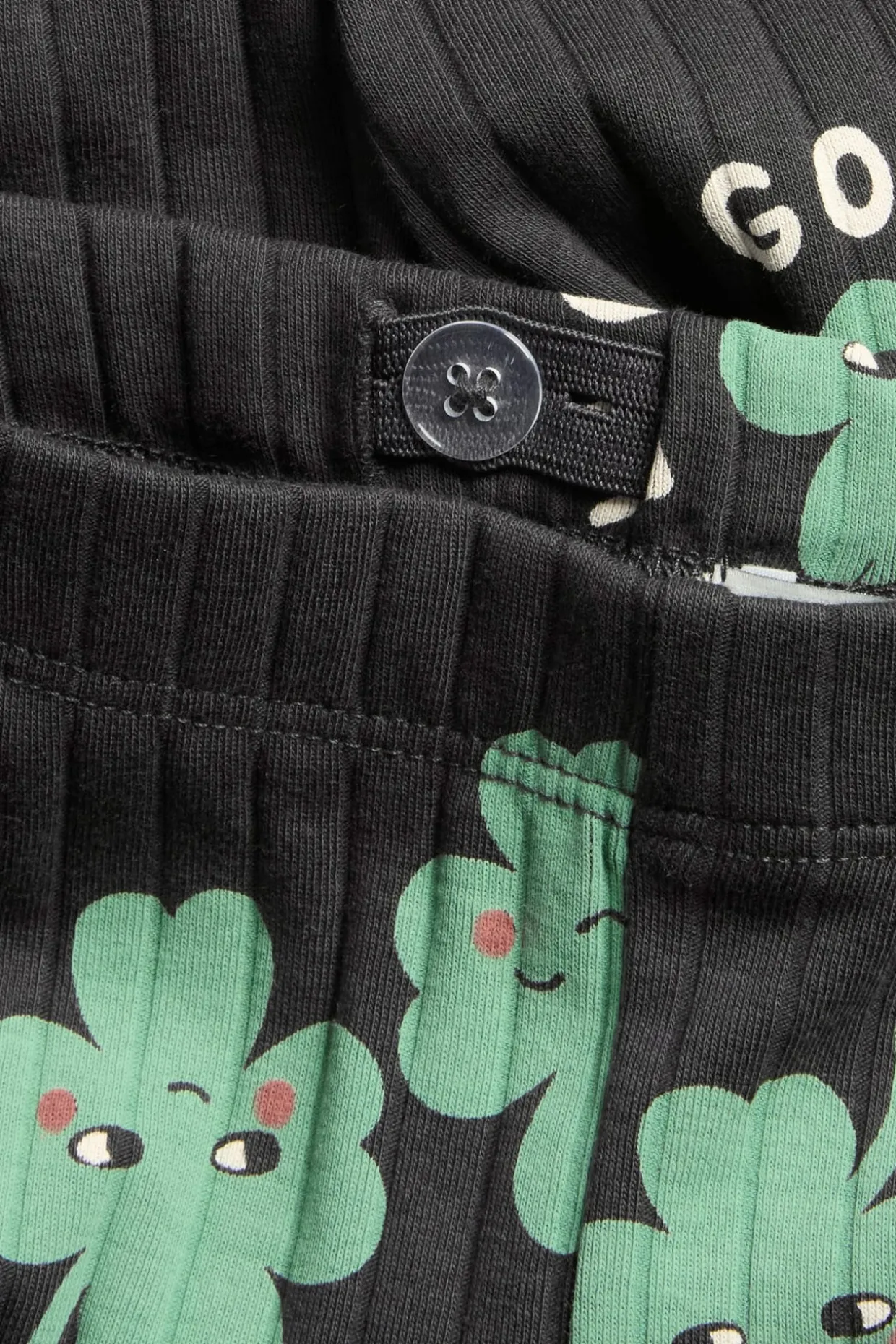 Ribbede leggings