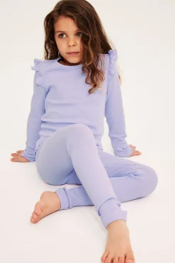 Ribbede leggings