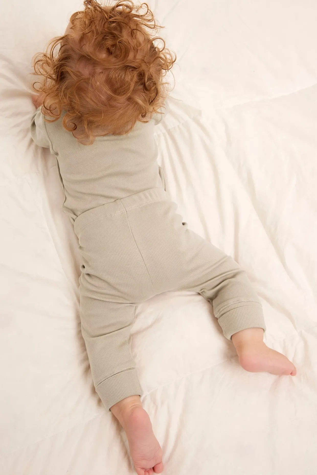 Ribbede leggings