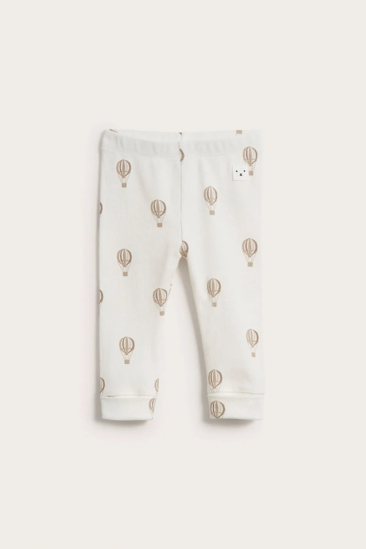 Ribbede leggings