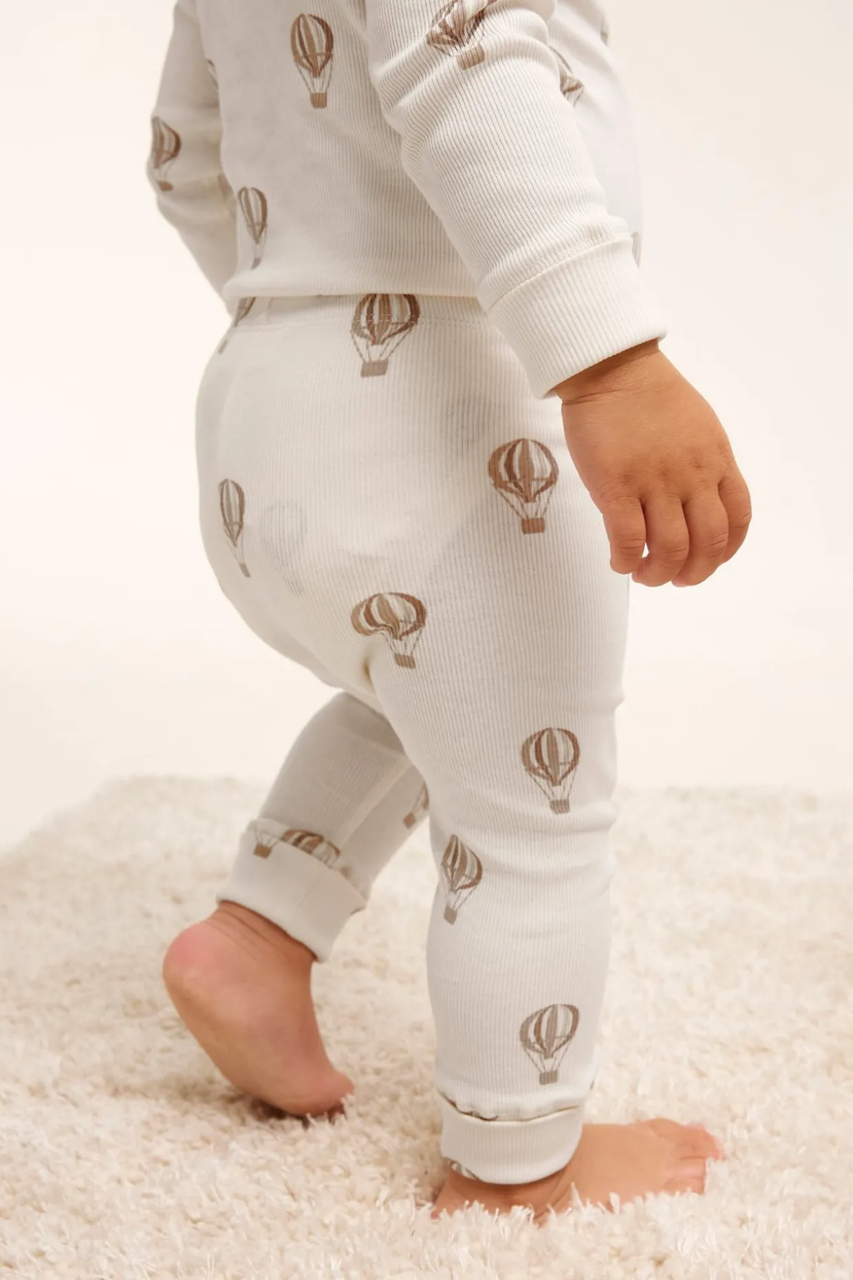 Ribbede leggings
