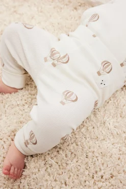 Ribbede leggings