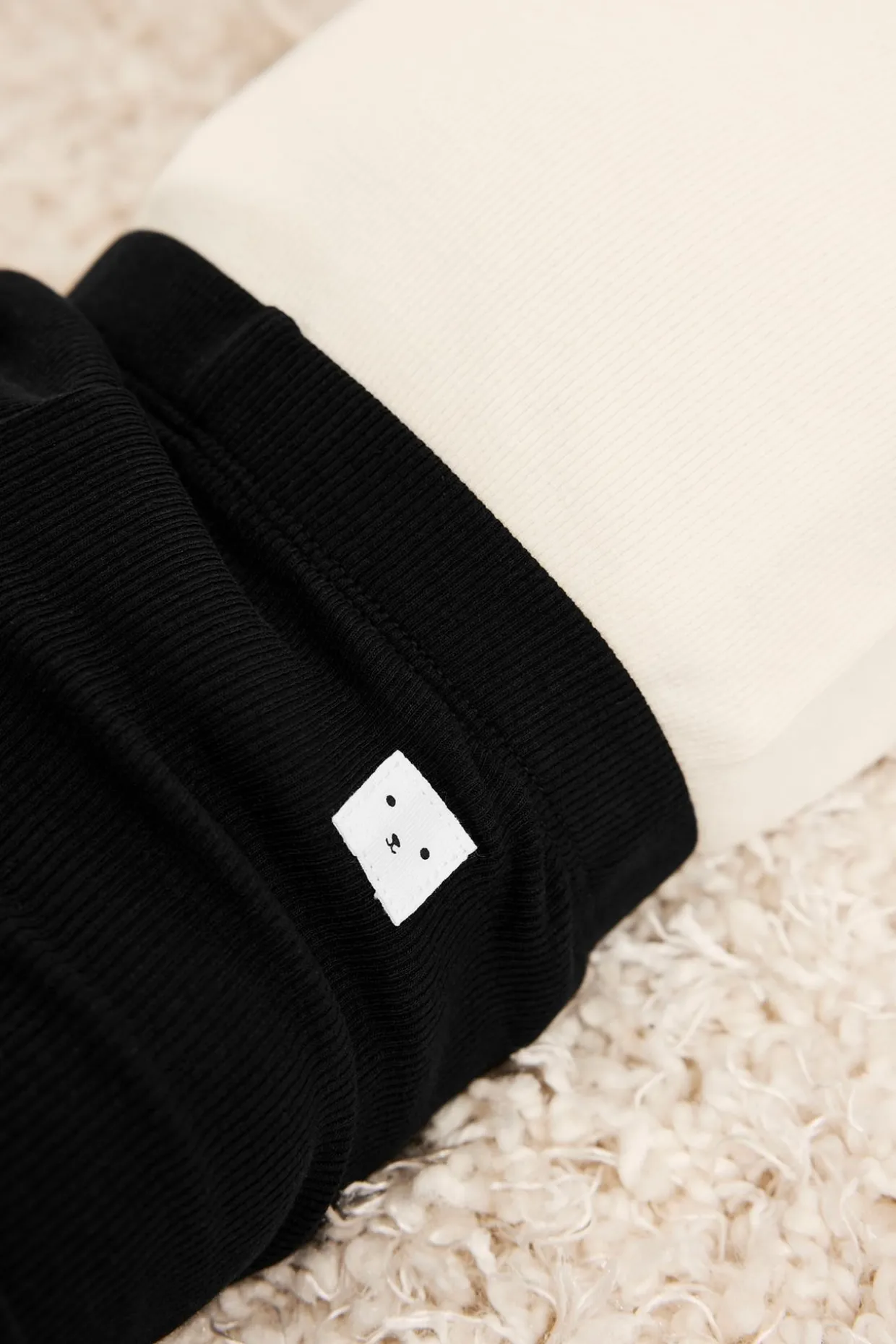 Ribbede leggings