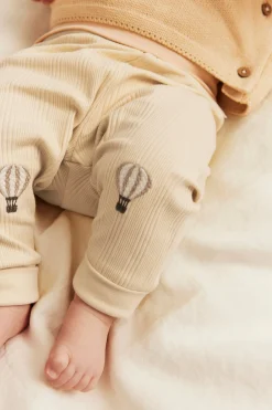 Ribbede leggings med luftballonger