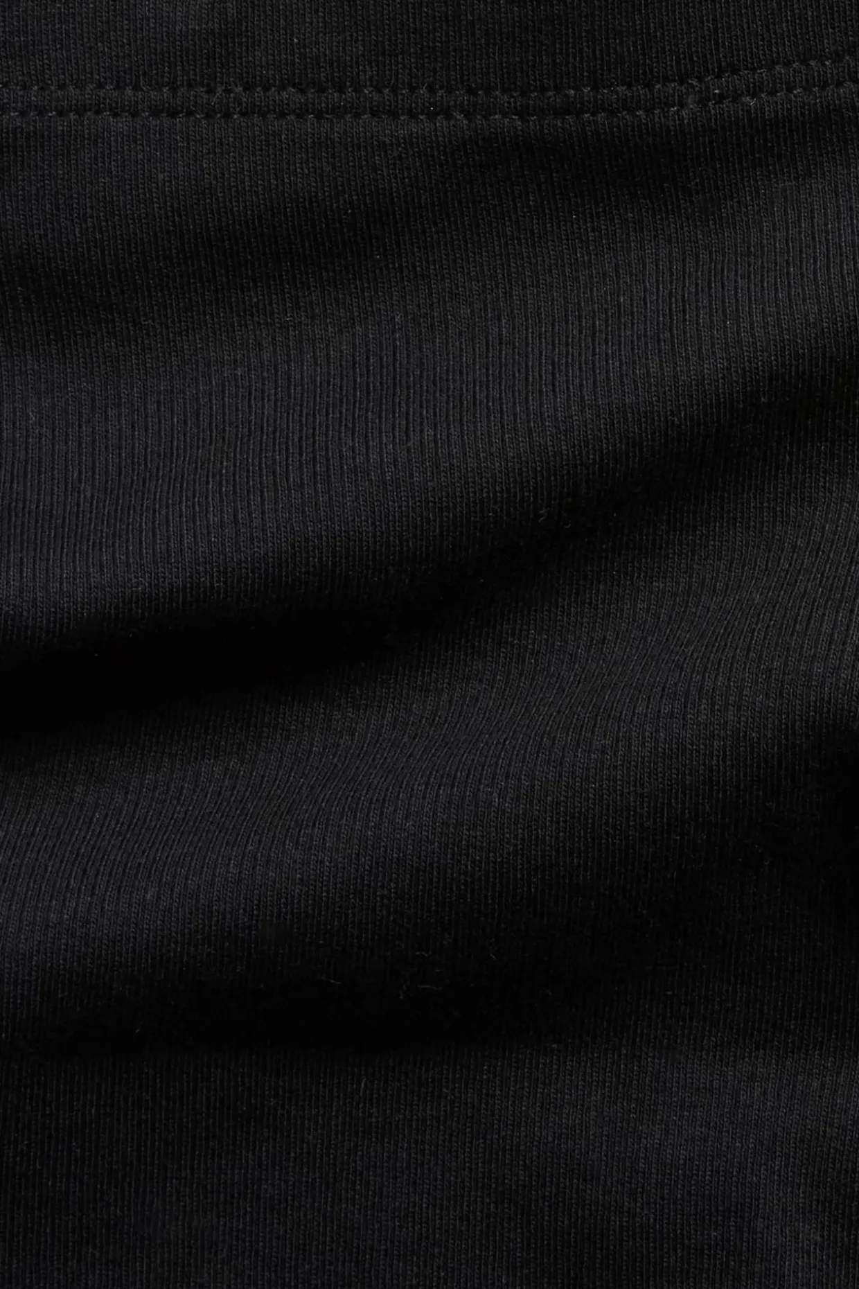 Ribbestrikkede sykkelshorts