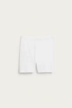 Ribbestrikkede sykkelshorts
