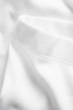 Ribbestrikkede sykkelshorts