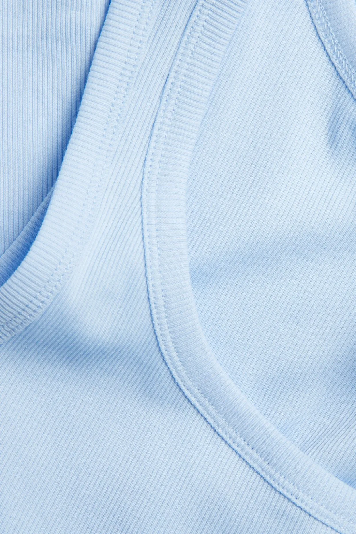 Ribbestrikket singlet