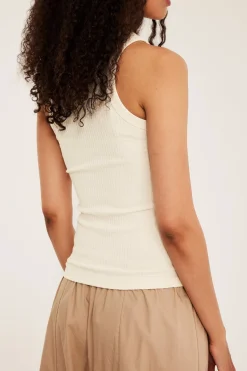Ribbestrikket singlet