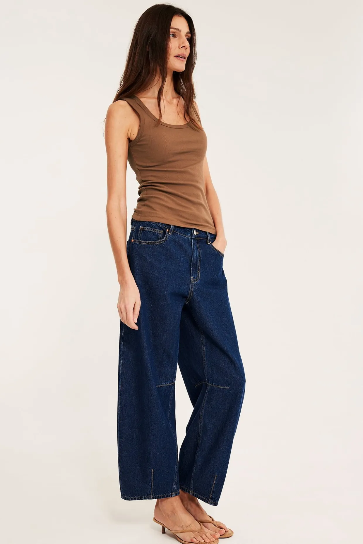 Ribbestrikket singlet