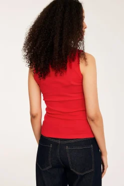 Ribbestrikket singlet