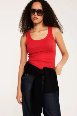 Ribbestrikket singlet